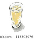 [Food illustration] Orange juice 113303976