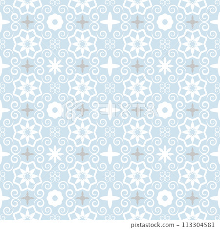 Pattern india seamless oriental flora vintage indian background. Pattern india seamless oriental flora vintage indian background. 113304581