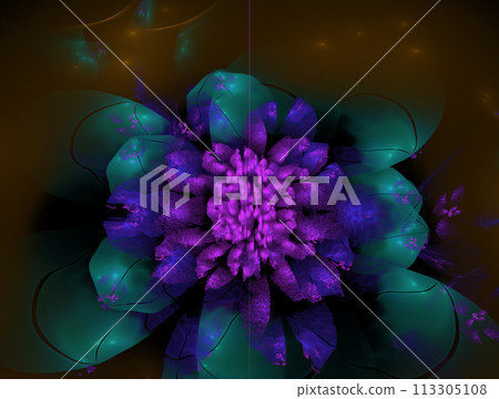 Imaginatory fractal abstract background Image Imaginatory fractal abstract background Image 113305108