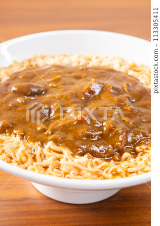 Delicious curry ramen Delicious curry ramen 113305411