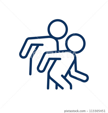 icon, vector, running 113305451