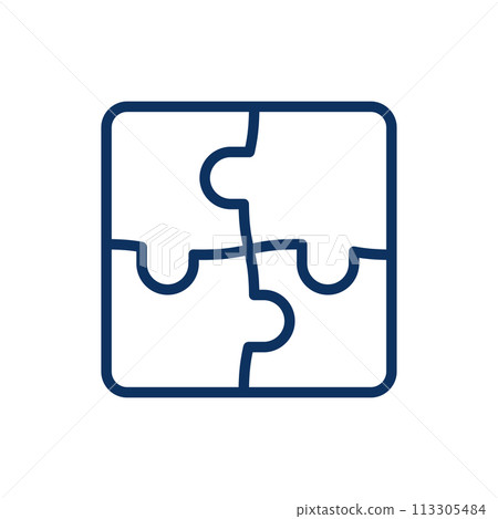 icon, puzzle, jigsaw 113305484
