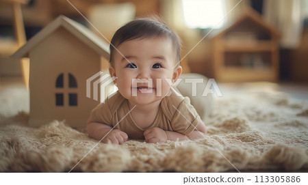 Baby and house toys 113305886