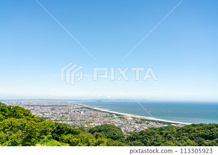 [Kanagawa Prefecture] Shonan sea seen from Shonan-daira 113305923