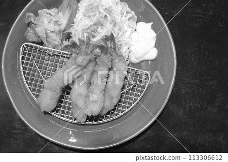 Fried shrimp set meal Fried shrimp set meal 113306612