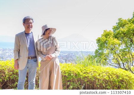老夫婦參拜神社鹿兒島之旅櫻島 老夫婦參拜神社鹿兒島之旅櫻島 113307410
