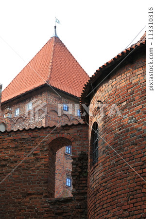 Poland old castle Nidzica Poland old castle Nidzica 113310316