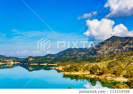 Spanish nature landscape in Andalucia. Spanish nature landscape in Andalucia. 113310566