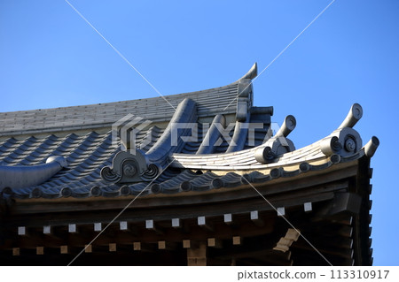Tile roof of Japan Tile roof of Japan 113310917