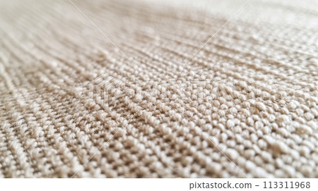 Close-up texture of woven fabric for a background. 113311968