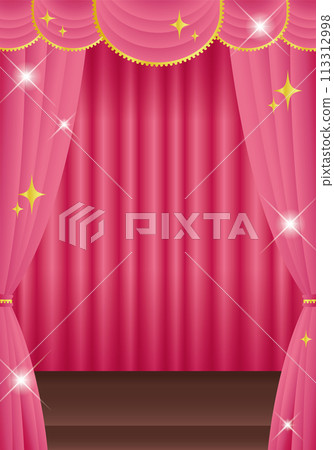 Pink curtain Pink curtain Pink curtain stage Vertical Pink curtain Pink curtain Pink curtain stage Vertical 113312998