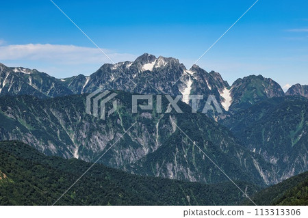 北阿爾卑斯山的劍岳 113313306