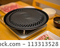 Eating yakiniku at home 113313528