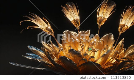 金花黑底/金花黑底 113313830