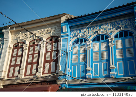 普吉島老城區美麗的城市景觀 113314083