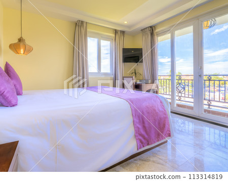 越南會安有陽台的飯店客房 / 越南會安 113314819