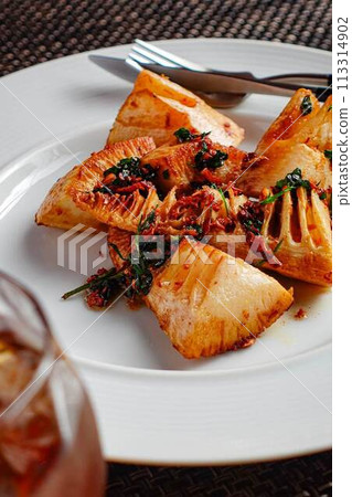 佩佩龍式竹筍牛排（直立式） 113314902