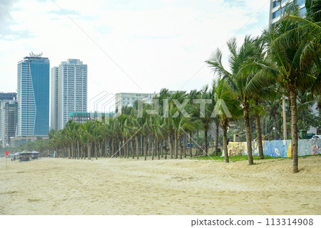 Beautiful My Khe Beach in Da Nang, Vietnam 113314908