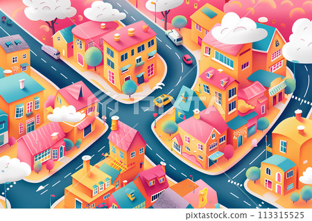 多彩的城市景觀圖-8 113315525