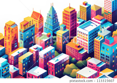 多彩的城市景觀圖-10 113315607