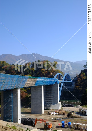Kasakura Kabeta Bridge, under construction, scheduled to open in 2024 Kasakura Kabeta Bridge, under construction, scheduled to open in 2024 113315858