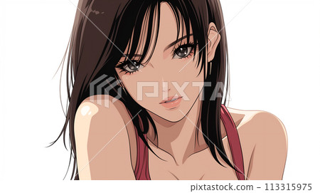 成年女性的插圖 113315975