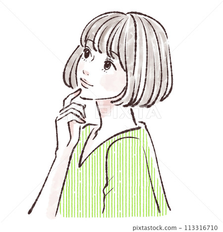 婦女和女孩插畫素材 婦女和女孩插畫素材 113316710