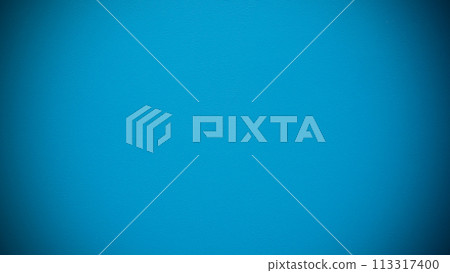 Blue painted Concrete Texture vignett background 113317400