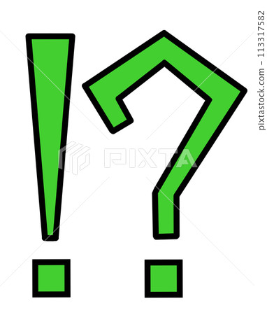 Linear!? (Green, with line drawing) Linear!? (Green, with line drawing) 113317582