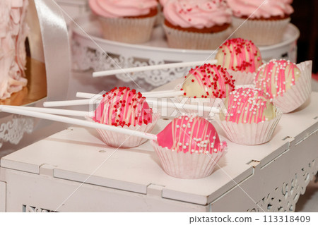 beautiful cake, candy and cake with a unit 113318409