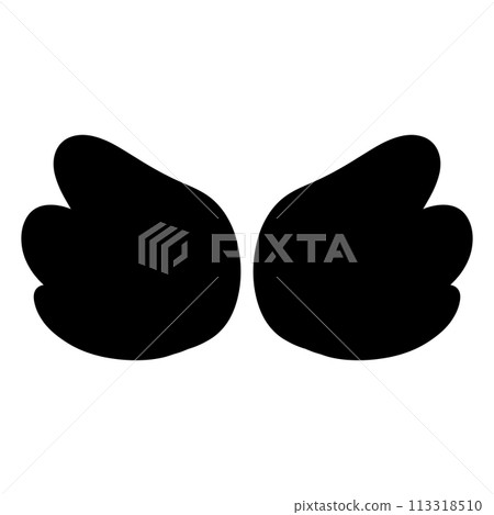 Cute Angel Wings Silhouette Cute Wings Silhouette Png Cute Angel Wings Silhouette Cute Wings Silhouette Png 113318510