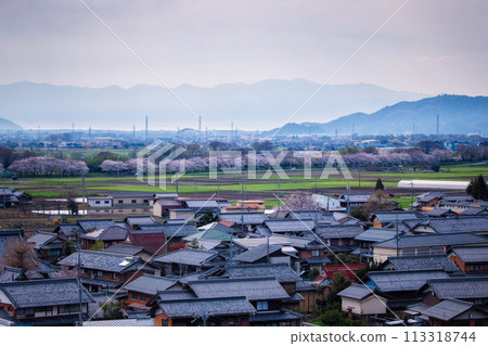 滋賀縣多賀町金萬寺週邊風景 滋賀縣多賀町金萬寺週邊風景 113318744