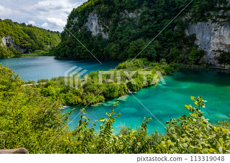Plitvice Lakes, Croatia. Plitvice Lakes National Park, Croatia 113319048