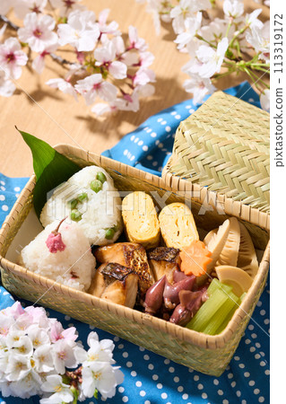 Ohanami lunch box 113319172