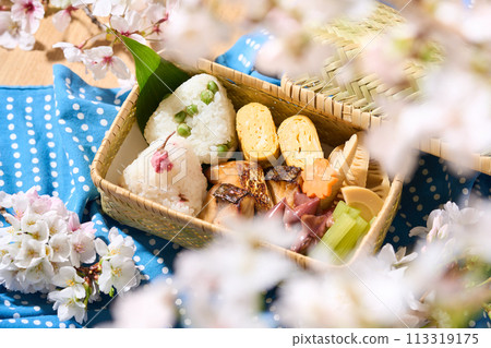 Ohanami lunch box 113319175