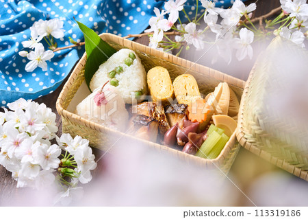 Ohanami lunch box 113319186