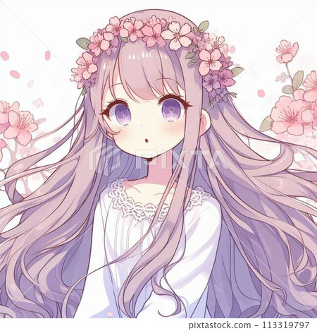 站在神秘氣氛中的天使少女 站在神秘氣氛中的天使少女 113319797