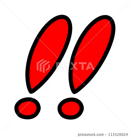Double exclamation mark 113320024