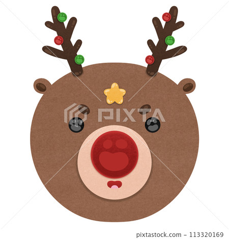 Reindeer Cartoon illustration Christmas Reindeer Head Cartoon illustration Animal Christmas Cartoon Christmas Element Design Reindeer Cartoon illustration Christmas Reindeer Head Cartoon illustration Animal Christmas Cartoon Christmas Element Design 113320169