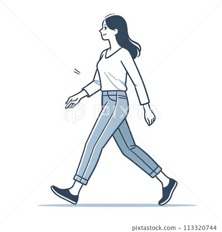 行走在城市裡的女人 113320744