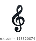 A simple note illustration 113320874