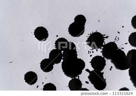 Popping black ink 113321024