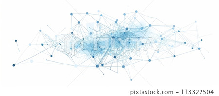 Technology network representing the future of networking and technology. Networking concept. Technology network representing the future of networking and technology. Networking concept. 113322504