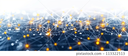 Information technology representing the futuristic big data. 113322513