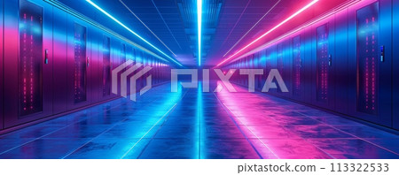 Bid data storage. Information technology concept 113322533