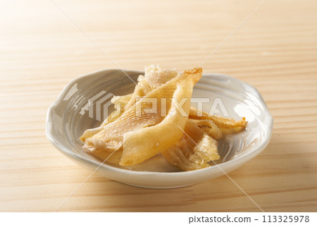 Ray fins: Image of a delicacy 113325978