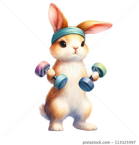 兔子與啞鈴 113325997