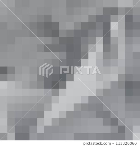 Gray pixel background. Geometric background. Banner. Sample. eps 10 113326060