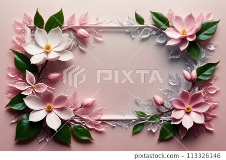 beautiful abstract background with bright flowers beautiful abstract background with bright flowers 113326146