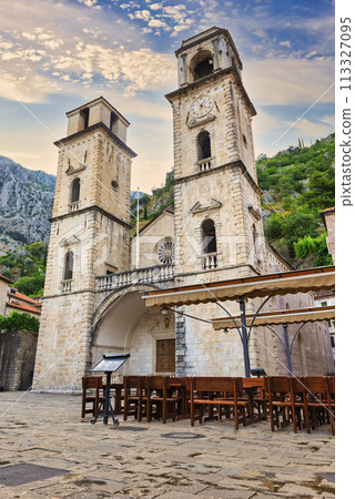 Church of Saint Tryphon at sunrise 113327095